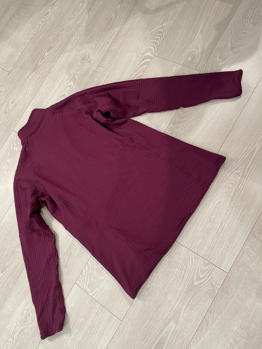 Patagonia Women's R1® Pullover Purple Maroon size Large - Picture 11 of 11
